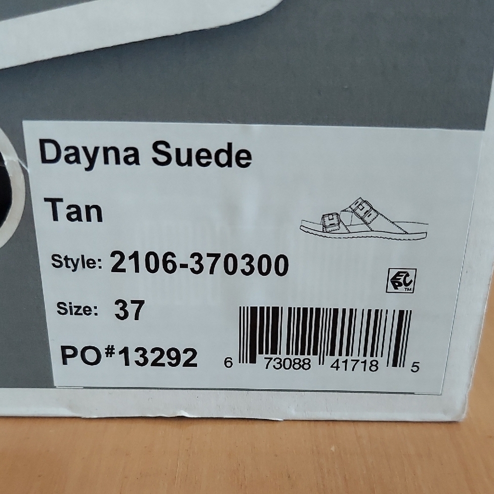 Dansko Sandals, Size 37 or 7 USA, Tan, Like NEW! - Picture 7 of 10